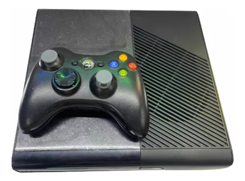 Consola Xbox 360 Slim E, Negra Sin Chip Original