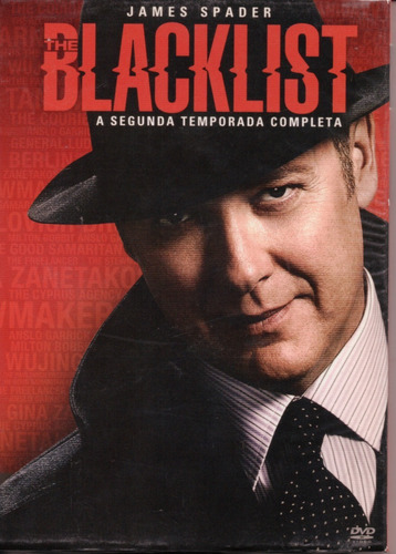 Dvd The Blacklist - A Segunda Temporada Completa - Dublada