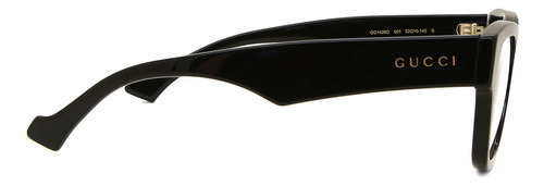 Lentes Gucci Gg1428o 001 52 Hombre