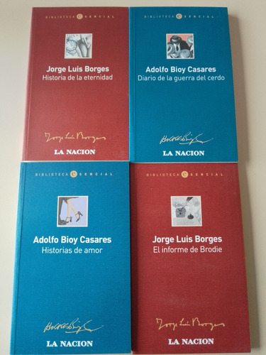 Biblioteca Esencial Borges Bioy Casares. 20 Tomos. Completa. (Usado)