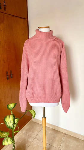 Sweater Polera Tejido Mujer Talle Único (Usado)