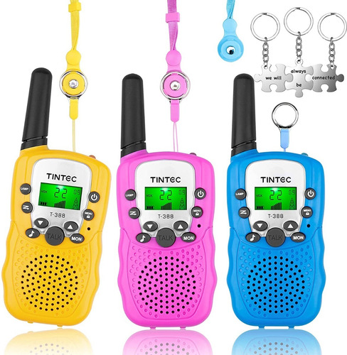 Tintec - Walkie Talkies Para Niños 22 Canales - 2 Vías