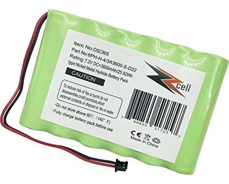 Zzcell - Batería De Repuesto Para Sistema De Alarma Dsc Impa