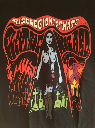 Imagen 1 de 2 de Electric Wizard - Rise Legions Of Hate - Metal - Polera