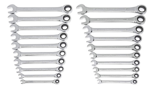 Gearwrench Juego De Llaves Combinadas  De 20 Piezas  