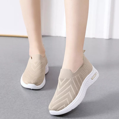 Zapatillas De Tenis Para Mujer Ligeras Y Transpirables