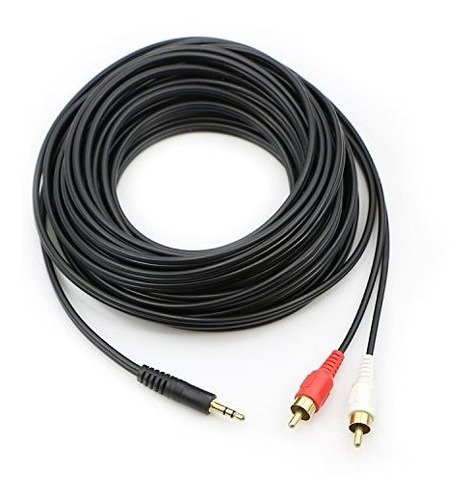 Pasow 35mm Stereo Male A 2rca Male Cable De Audio Rca Derech