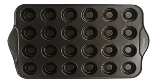 Molde Antiadherente Para Rosquillas Y Magdalenas, 24 Cavas