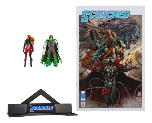 Spawn She-spawn/ Curse + Comic Mcfarlane Scorched Replay