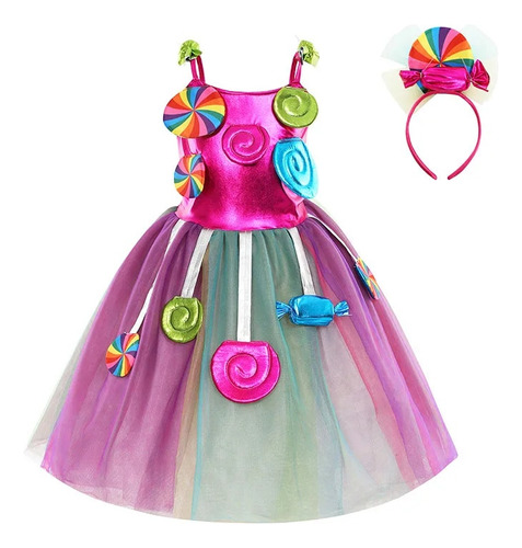 Disfraz De Princesa De Caramelo Para Cosplay De Lollifantasy