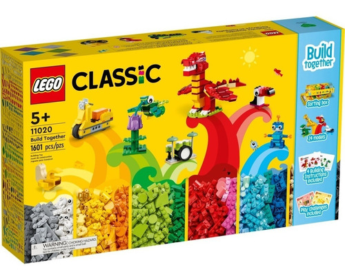 Kit De Construcción Lego Classic Construye En Compañía 11020