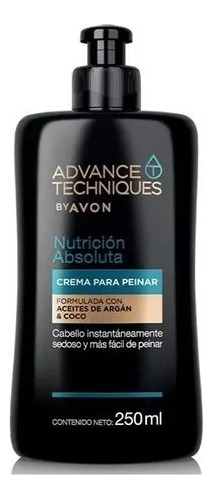 Crema Para Peinar Nutrición Absoluta Advance Techniques Avon