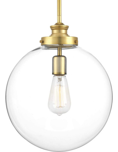 Lámpara Colgante De Cristal Transparente De La Colección Pen