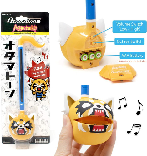 Sintetizador Otamatone Edición Japonesa Aggretsuko Rage