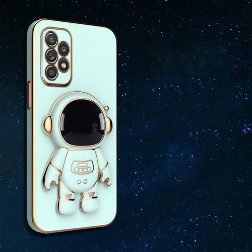 Para Samsung Astronaut Stand Plating Funda De Teléfono