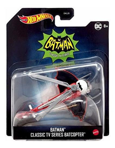 Hotwheels Batman Serie De Televisión Clásica Batcopter 1.50 