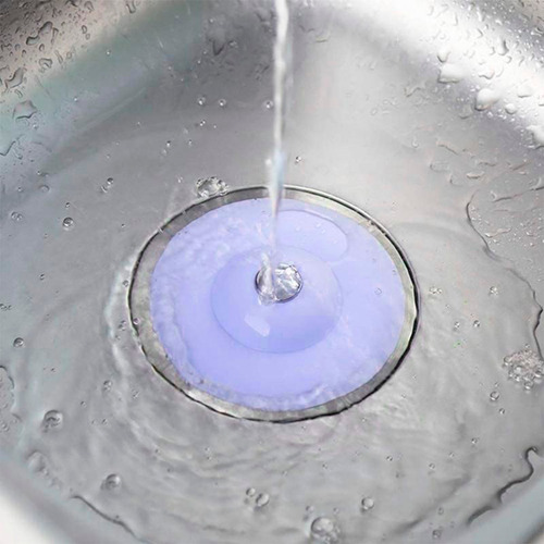 Imagen 7 de 10 de Tapón De Silicona Con Filtro Para Bañera Bacha Cocina.