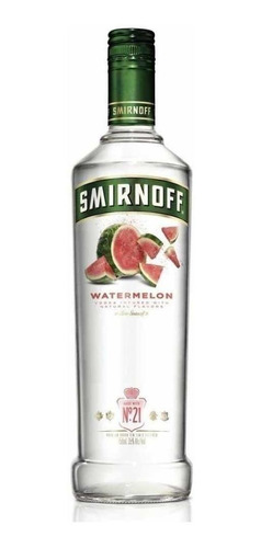 Vodka Smirnoff Saborizado Sabor Melon Watermelon Fullescabio