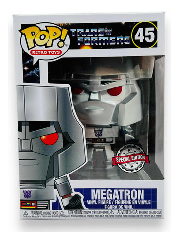 Megatron Transformers Funko Pop 45 Special Edition