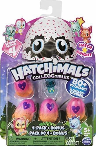 Paquete De 4 + Bonificación, Temporada 4 Hatchimals