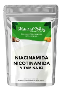 Vitamina B3 Niacinamida , Nicotinamida 100 Gramos