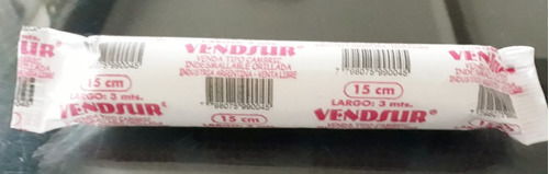 Venda Gasa Tipo Cambric 15 Cm X 3mts X 6u Orillada