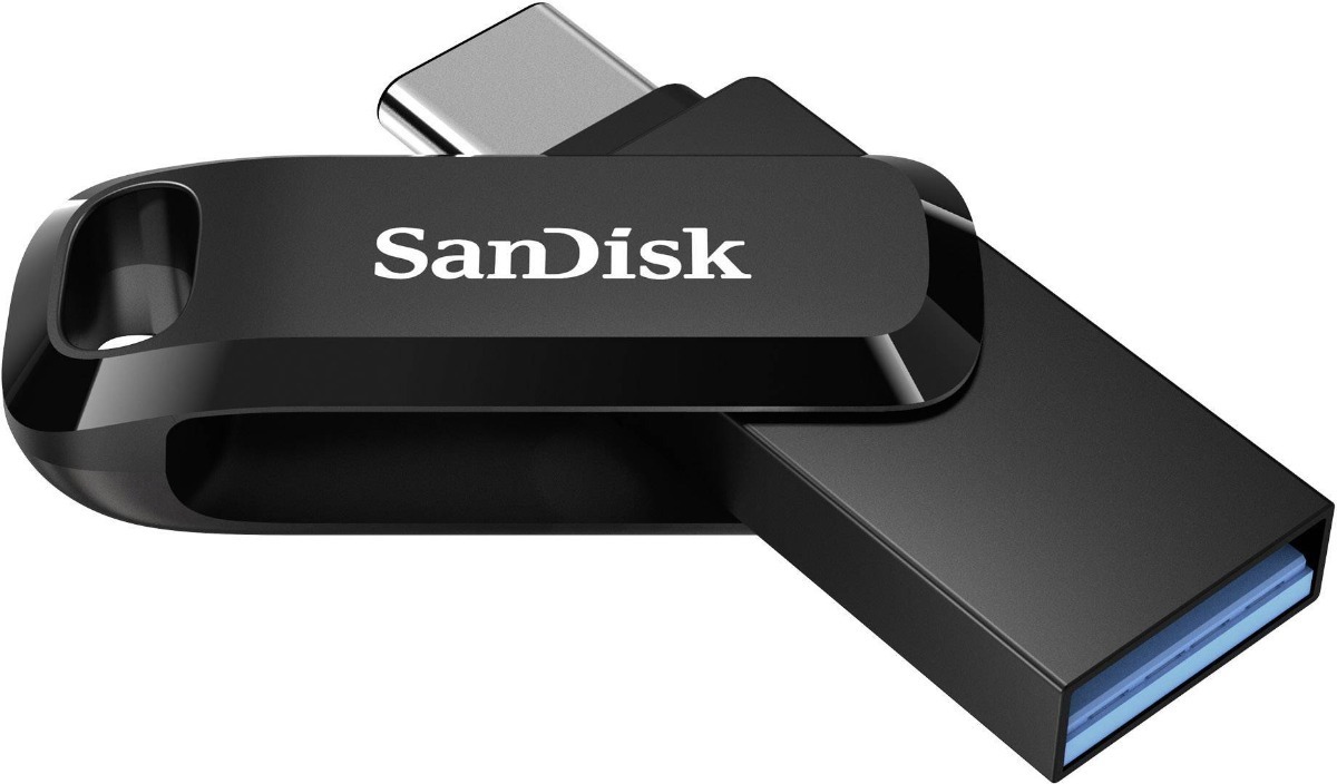 Pen Drive 256gb Dual Drive Type C Usb 3.1 Sandisk Lacrado Nf Mercado