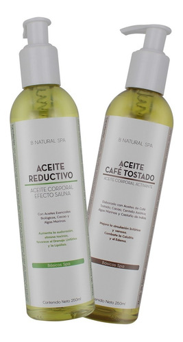 Kit Aceite Reductivo + Aceite De Café Tostado