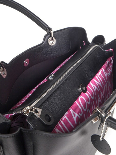 Cartera shopper Juanita Jo Esme color plata