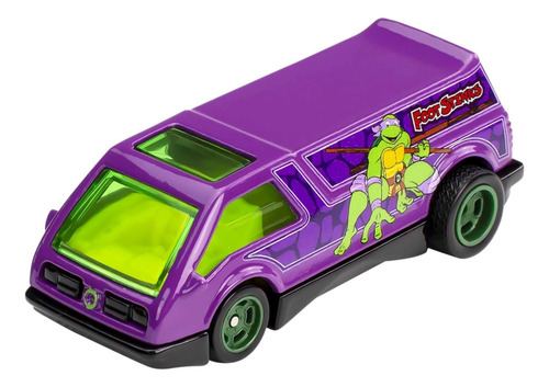 Hot Wheels - Teenage Mutant Ninja Turtles | Dream Van Xgw Color Morado