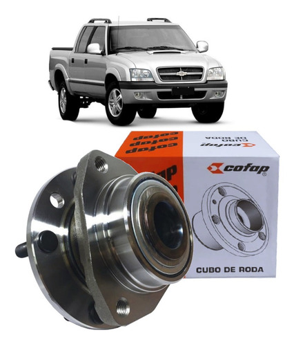 Cubo Roda Dianteira S10 Blazer 4x4 1998 A 2011 Sem Abs