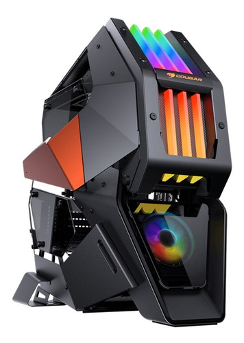 Imagen 2 de 7 de Gabinete Gamer Cougar Conquer 2 Rgb Tg Full Tower