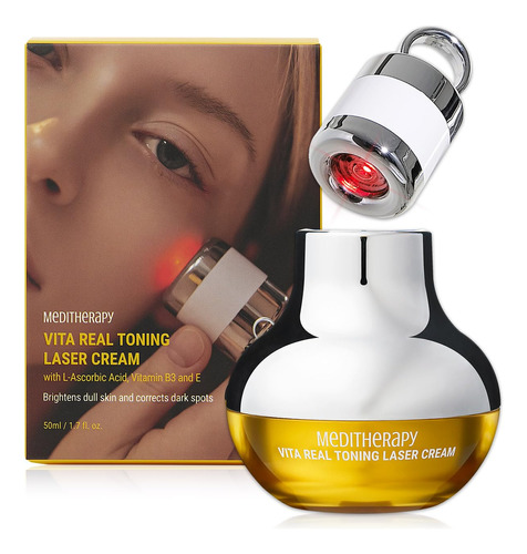 Meditherapy Vita Crema Laser Tonificante Real, 1.7 Onzas Liq