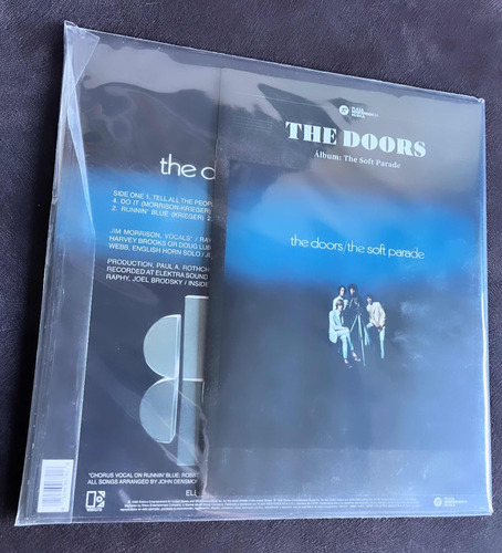Lp The Doors, The Soft Parede (disco Verde) (Usado)