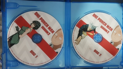 One Punch Man Temporada 2 Blu Ray Latino
