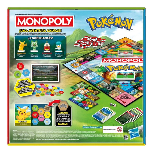 Juego De Mesa Monopoly Edición Pokémon