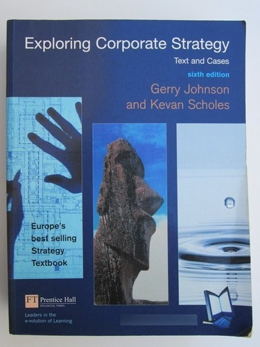 Libro  Exploring Corporate Strategy: Text And Cases 