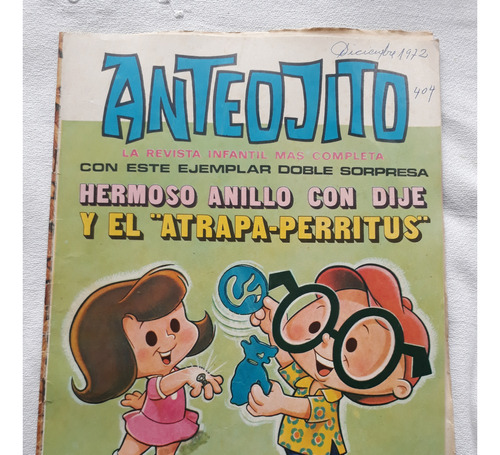 Anteojito Nº 404 - 7/12/1972 Publicidad Duravit Tuercalin