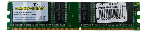 Memória 1gb Markvision Ddr400 Para Pc Desktop