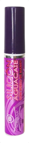 Rimel Mascara Silicon Aguacate Con Hueso De Mamey Nirvana Color Negro