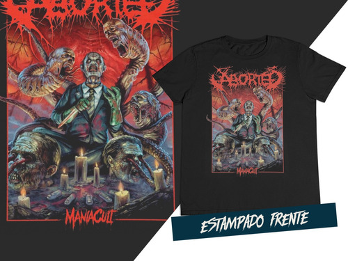 Camiseta Brutal Death Metal Deathgrind Aborted C20