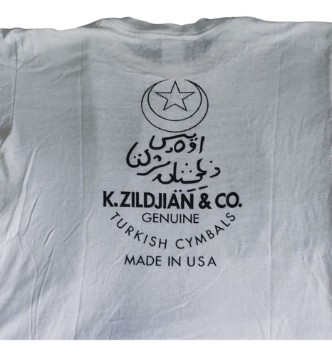 Remera Zildjian Day 1994 Talle M - Usa (Usado)