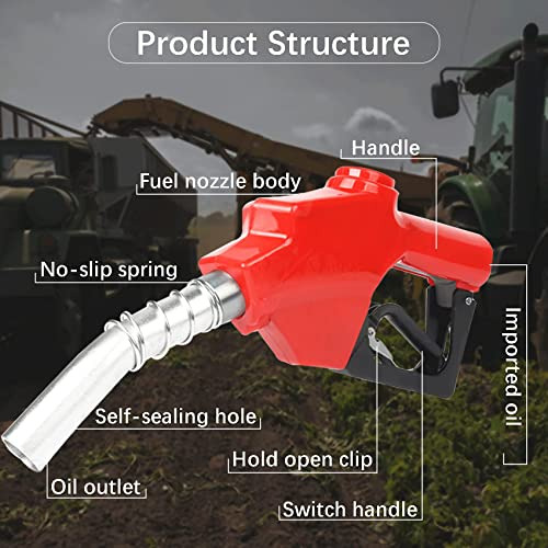 Boquilla De Automática Roja De 1 Pulgada Npt Pico De...