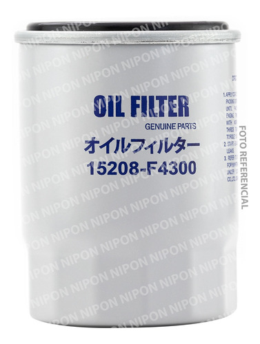 Filtro De Aceite Nissan V16 1.0 95/11