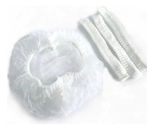 Cofia Gorro Desechable Plisado Paquete Con 100 Piezas