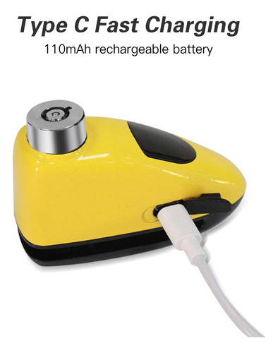 Tf Disco De Seguridad Antirrobo Con Alarma De Freno De
