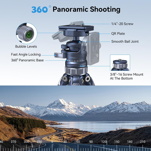 Trípode De Viaje Liviano Smallrig Ap -02, 63 Trípode De Con