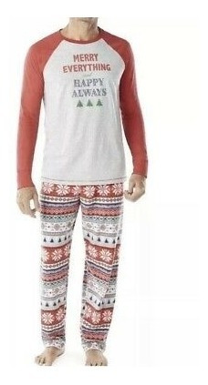 Pijama  Navidad Caballeros Talla M Y L Originales