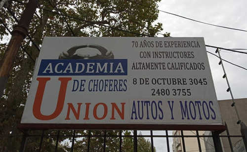 Imagen 2 de 9 de Academia De Choferes Union (libreta A , G2 Y G3) Auto Y Moto