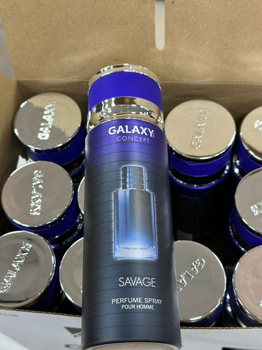 Perfume Aerosol Spray Galaxy Concept Savage Masc -200ml / Unidade Volume Da Unidade 200 Fl Oz